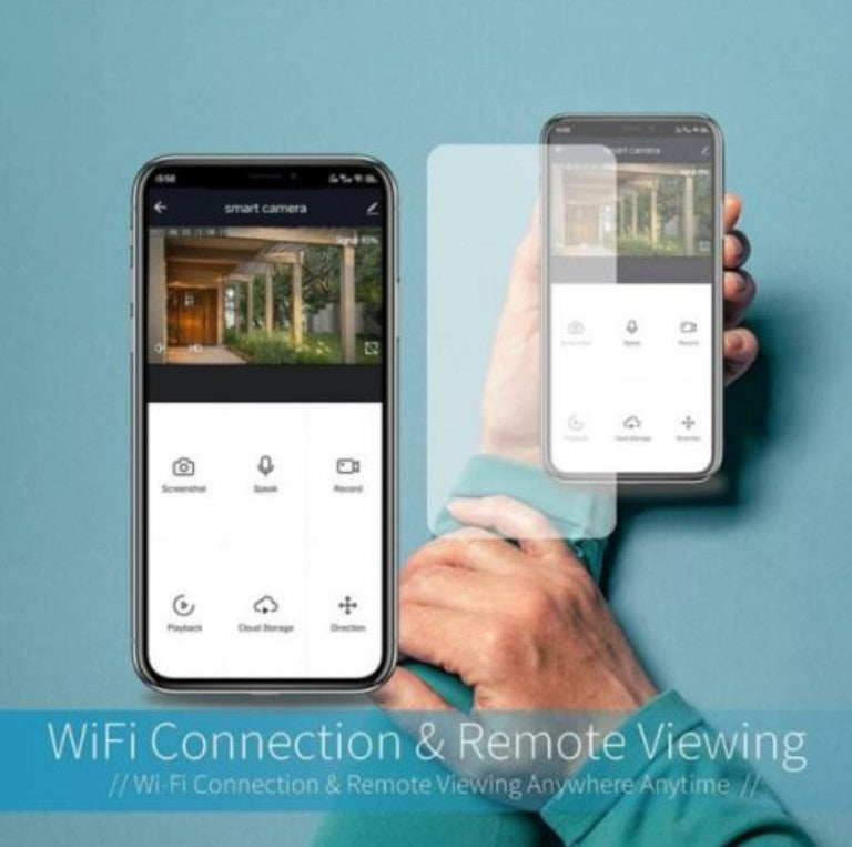 2MP E27 Bulb Security Surveillance IP Camera.