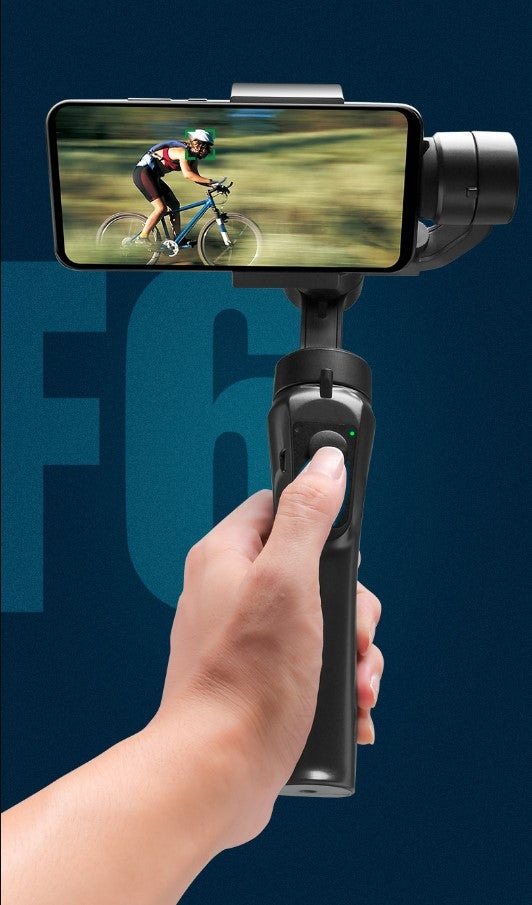 F6 stabilizer - Three-axis handheld gimbal for mobile phone.