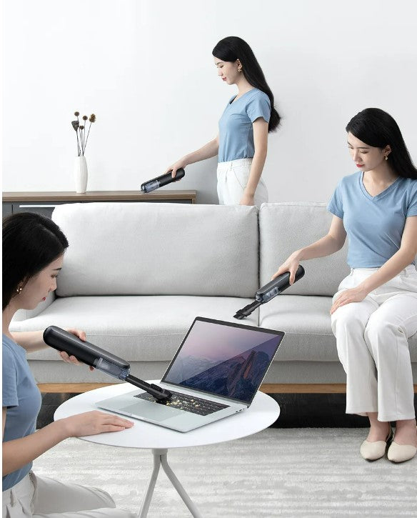 Baseus A1 Car Vacuum Cleaner 4000Pa Wireless Vacuum For Car Home Cleaning - Black.