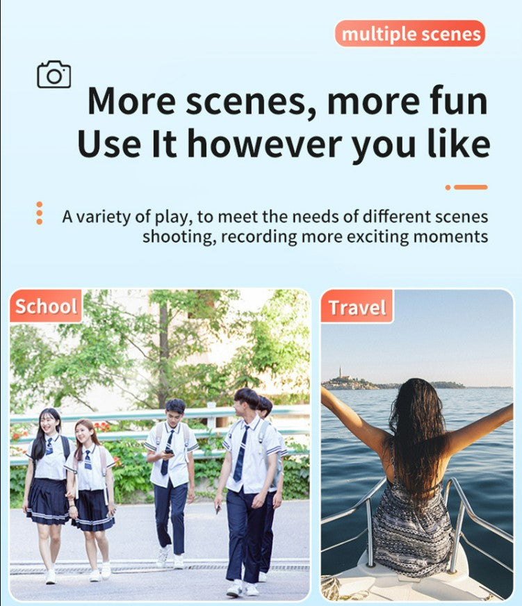 Mini Camera Video Recorder DVR1080P HD Sports Camera.