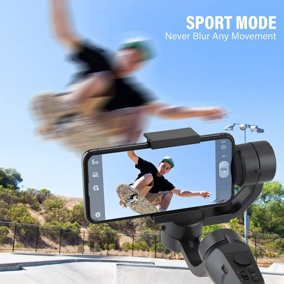 F6 stabilizer - Three-axis handheld gimbal for mobile phone.
