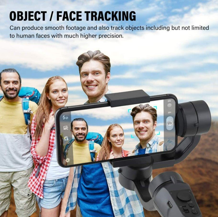 F6 stabilizer - Three-axis handheld gimbal for mobile phone.