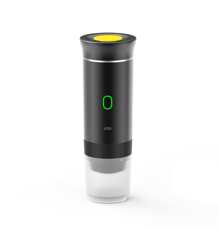 Portable Capsule Coffee Machine - Black.