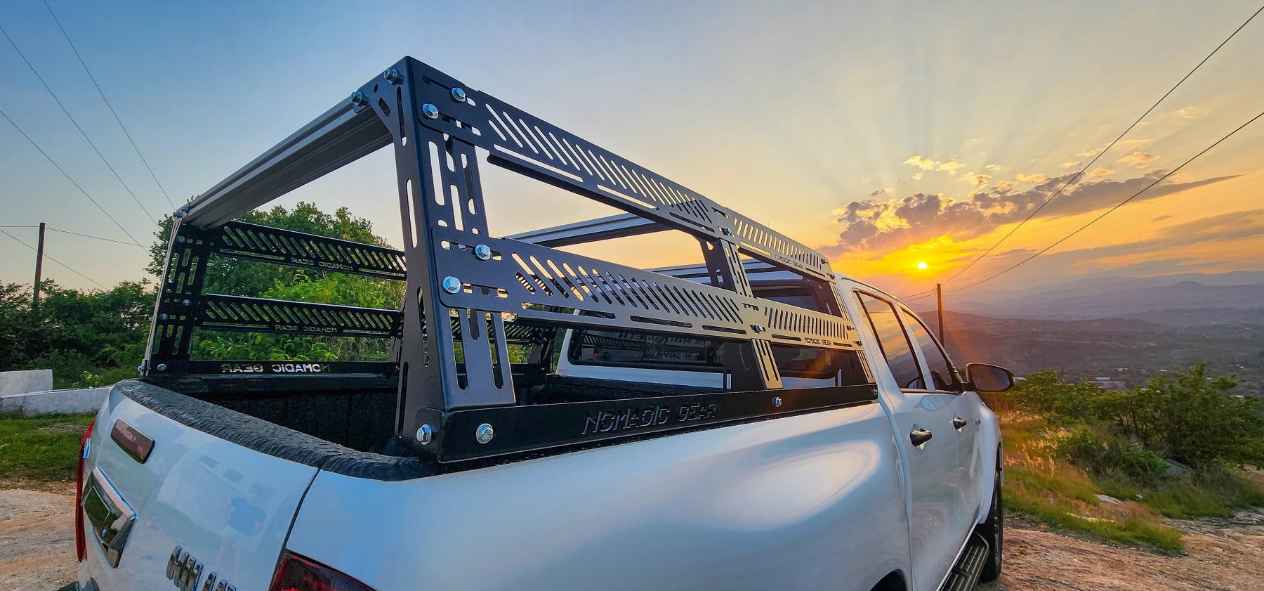 BATTLE RAILS KIT 1: SUPER CAB RANGER / GD6 / D4D / ISUZU / AMAROK / NAVARA.