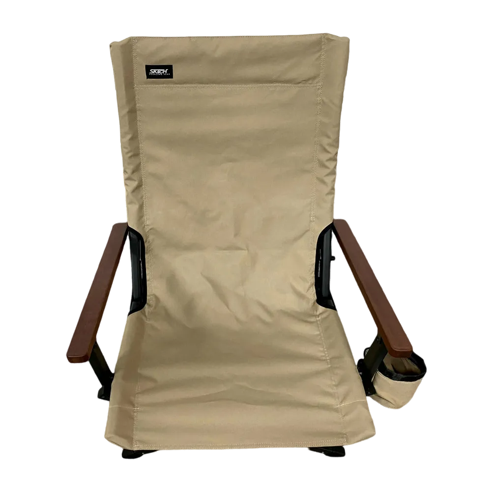 ALUMINIUM CAMPING DIRECTOR CHAIR.
